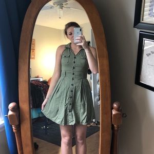 Army type dress